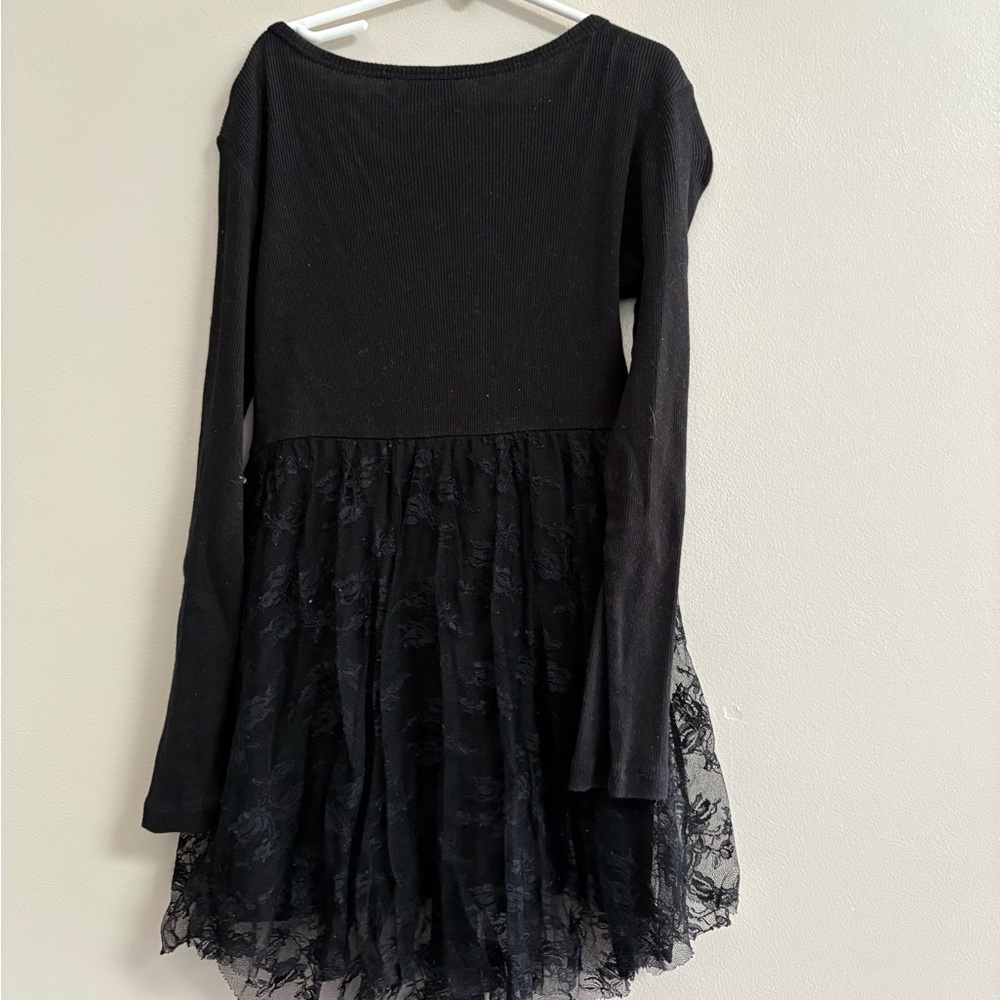Flowers by Zoe Black Top with Gold Embellishments - Picture 3 of 3